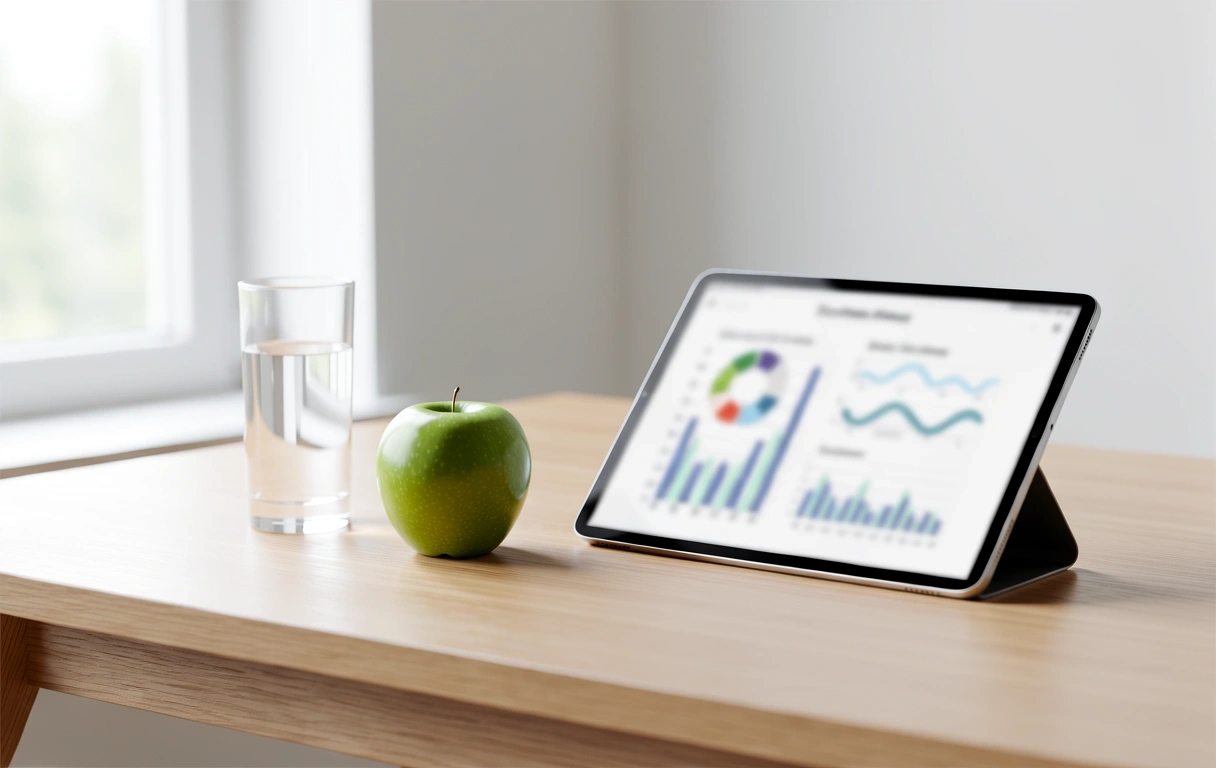 Professionelle Ernährungsberatung Atmosphäre