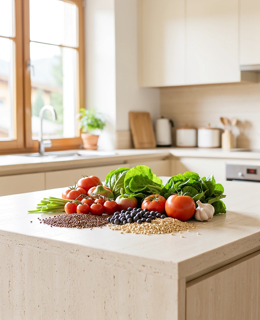 Frische gesunde Zutaten bei Nutriciolog Swiss